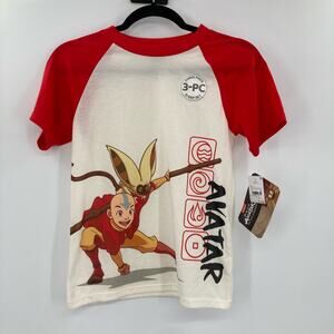 Nickelodeon Air Bender Sleep Set Top Bottoms 8-10 Youth NEW